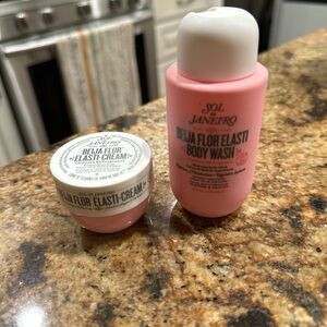 Sol de Janeiro Pink Elasti-Cream and Body Wash Duo